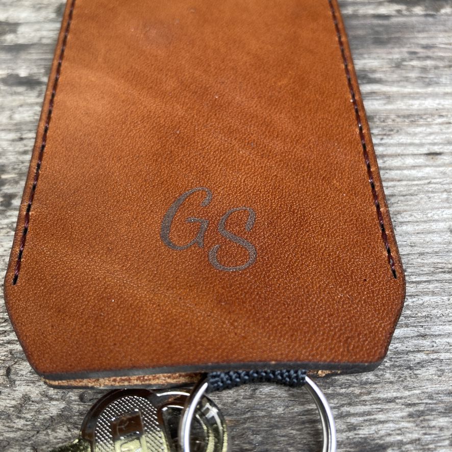 Nyckelgömma i tåligt läder - Bild 5