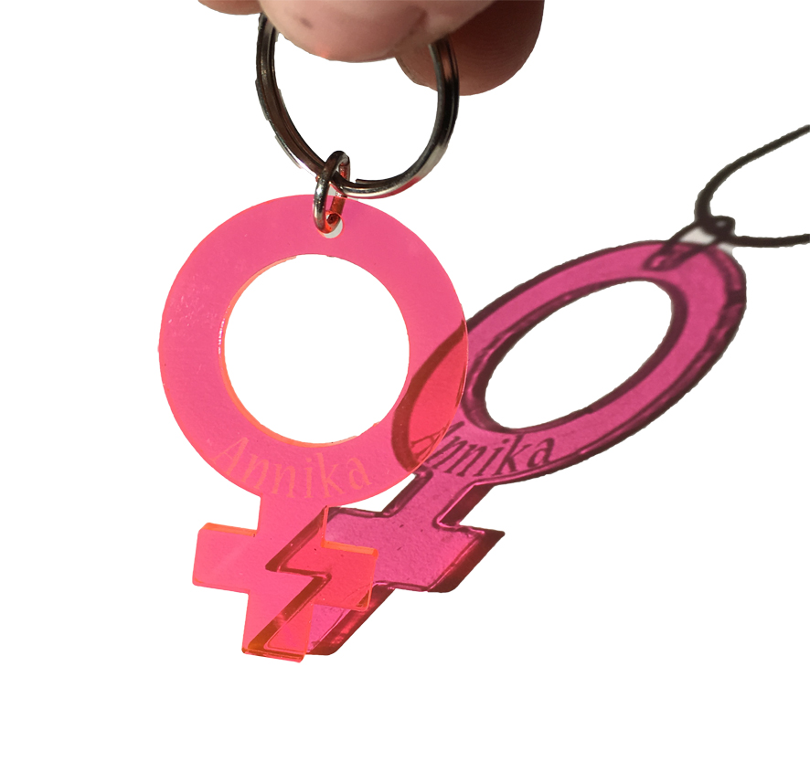 PlexiQ, en stark nyckelring med möjlighet till gravyr - Bild 4